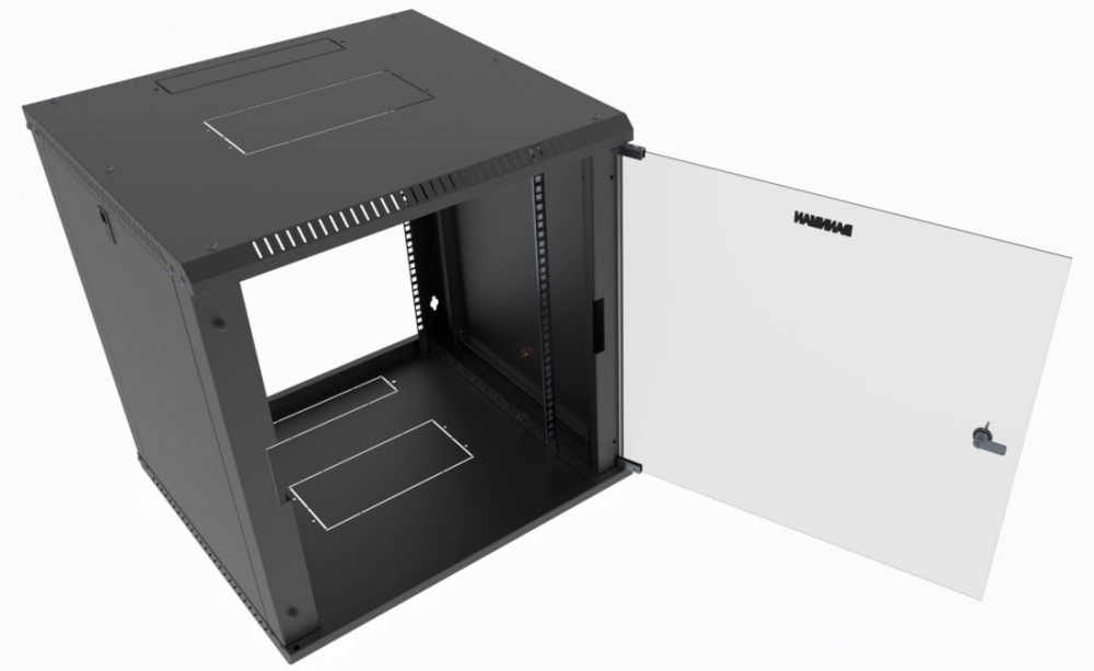 Шкаф настенный DANNMAN WXU-0655-G-RAL9005_1