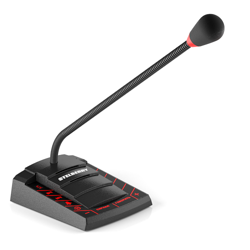 Пульт речевого оповещения STELBERRY F-700