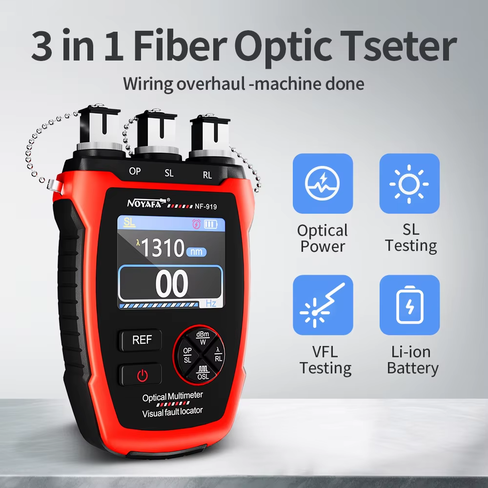 Тестер оптоволокна Noyafa NF-919 (OPM, OLS, VLS)_4
