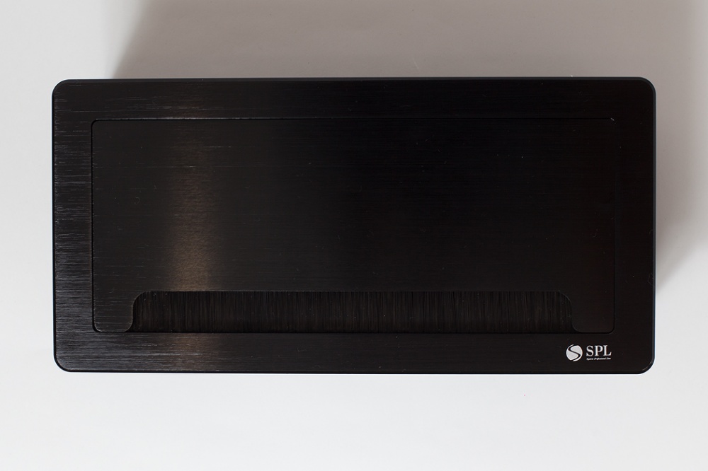 Люк настольный на 4 поста (45х45), металл, черный, IP20 (300011)_1