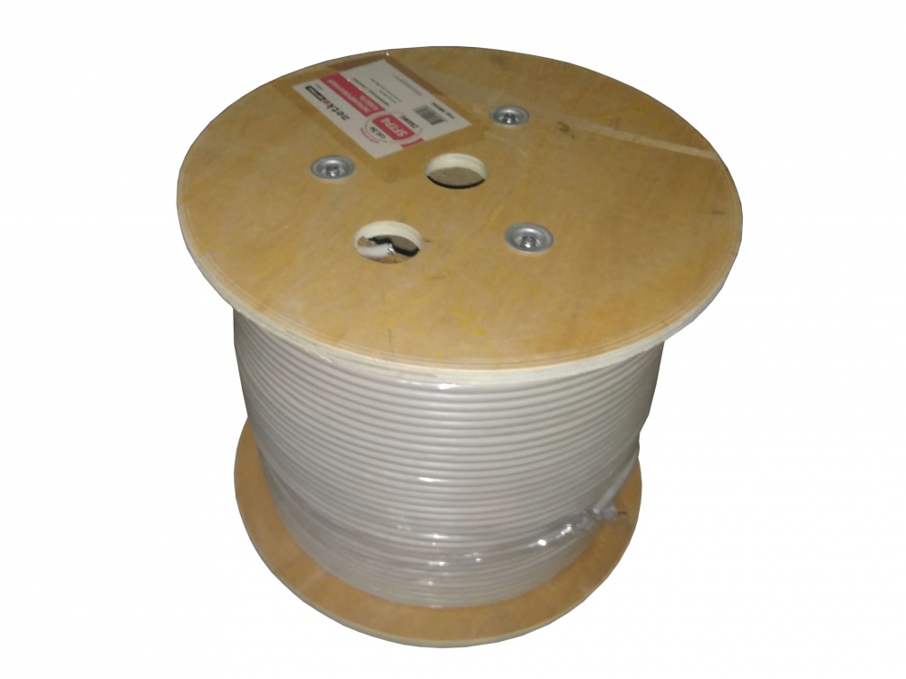 Кабель SFTP4 cat.5е, одножильный, экранированный + оплетка, 305м, Cu, NETKO Optima_2