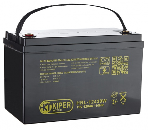Аккумуляторная батарея Kiper HRL-12430W 12V120Ah