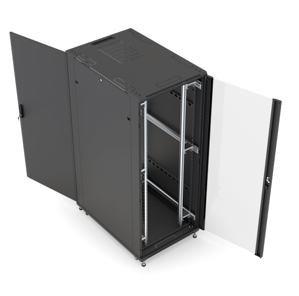 Шкаф напольный DANNMAN TXQ-3768-GS-RAL9005_2