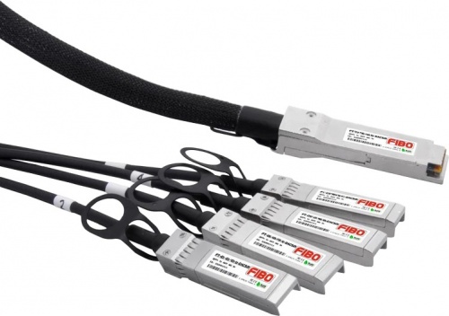 Кабель соединительный (DAC) FIBO FT-Q100-4S25-DAC3m