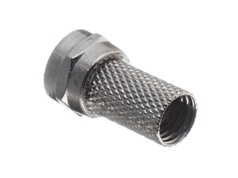 Штекер F (гайка) на RG-6SAT-703 (цинк) (F113-55), NETKO Optima1