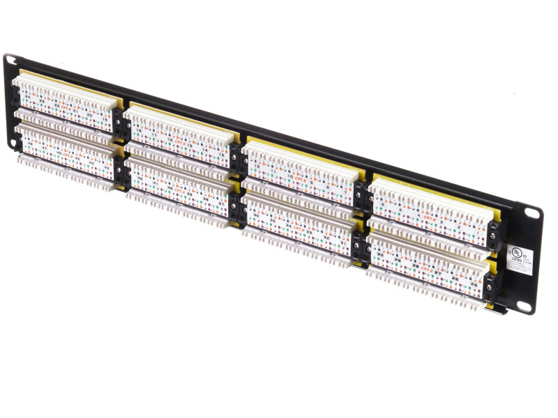 Патч-панель UTP, 19, 48 портов RJ45, cat.6, 2U, Dual Type, NETKO Expert CKC_1