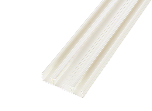 Кабельный канал 60х16х2000мм с перегородками, белый (060001S)