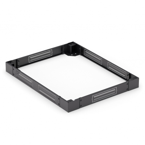 Цоколь перфорированный DANNMAN PFP-661-RAL9005 600х600х100мм, черный
