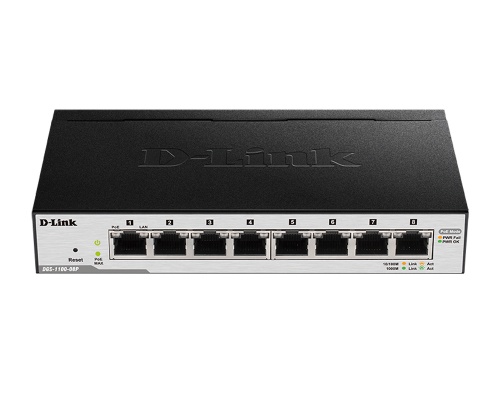 DGS-1100-08P_B1_Front