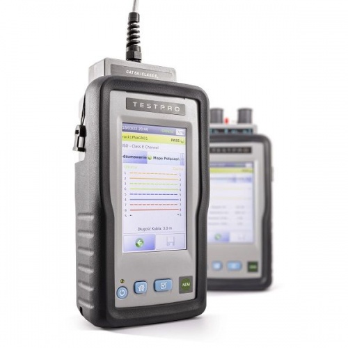 Сертифицирующий кабельный тестер TESTPRO CV100-K50 для медных линий