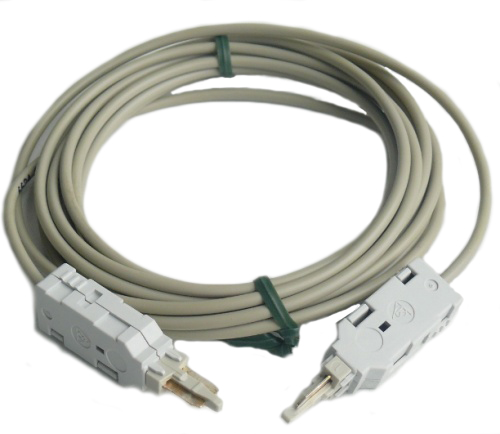 Шнур соединительный 2-х пол. с двумя штекерами LSA 24