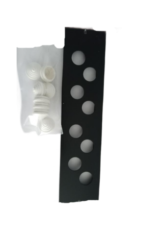 Пластина вводная d-20 (RAL9005)-0