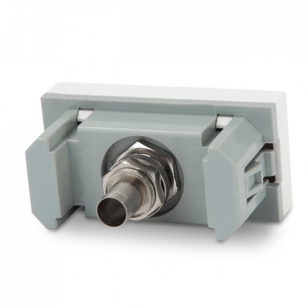 Модуль розетки TV, 1М, 45x22.5мм, белый-1