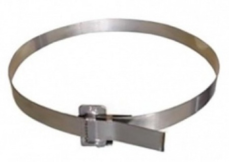 Хомут ленточный 1,5м с замком-0