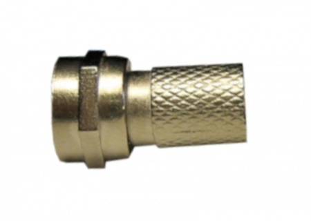 Штекер F (гайка) на RG-59 (цинк) (F113-56), NETKO Optima-0