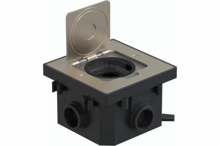 LUK/1AL Люк в пол IP44  на 1 пост* (45 х 45 мм)-0