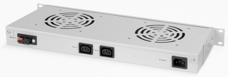 Модуль вентиляторный 19" 1U, 2 вентилятора-1