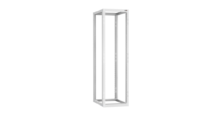Монтажная стойка TLK двухрамная раздвижная 19",42U,Ш550xВ1995xГ(600-1000)мм,шаг регул.50 мм,RAL 7035-0