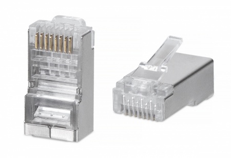 Коннектор RJ-45 (8P8C) Cat.6/7 экранированный-0