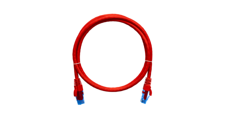 Коммутационный шнур NIKOMAX U/UTP 4 пары, Кат.6, LSZH нг(А)-HFLTx, красный, 2м-0