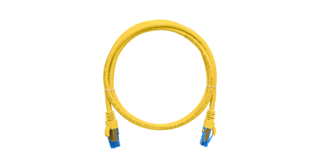 Коммутационный шнур NIKOMAX U/UTP 4 пары, Кат.6, LSZH нг(А)-HFLTx, желтый, 0,15м-0