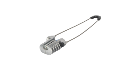 Зажим анкерный, для кабеля типа "8",  диаметр силового элемента ≤ 7 мм, макс. рабочая нагрузка 5 кН-0