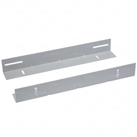 Направляющие NTSS для поддержки оборудования в шкафы глубиной 800 мм, усил. до 100кг (пара) RAL 7035-0