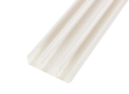 Кабельный канал 75х20х2000мм с перегородками, белый SPL 075001S -1