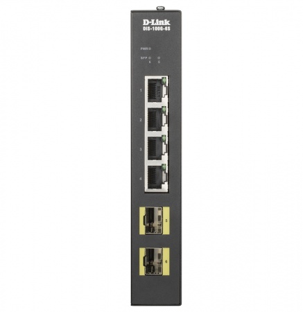 Промышленный коммутатор D-Link DIS-100G-6S-0