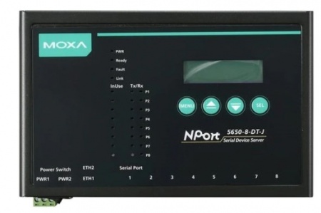 Конвертер интерфейсов MOXA NPort 5650-8-DT-J-0