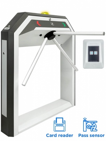 Комплект тумбового турникета со встроенным картоприемником CARDDEX STR-03KEС-0