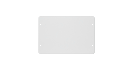 Заглушка проема вентиляторного блока TLK, сплошная, 300х450х1мм, RAL 7035-0