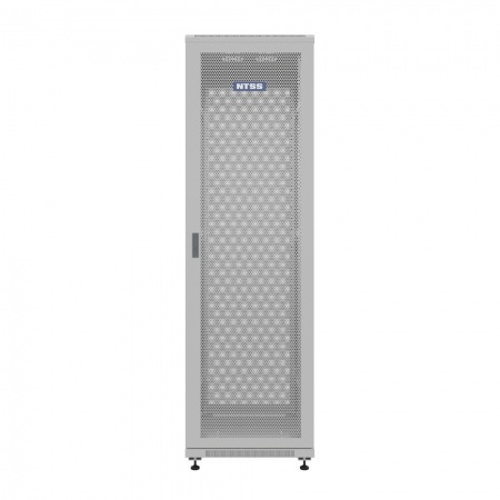 19" напольный шкаф "ПРЕМИУМ" 32U 600х600мм, передняя дверь перф.,задняя дверь перф., RAL 7035-4