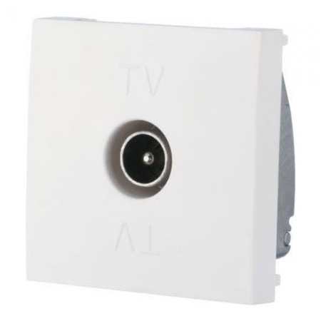 Розетка TV оконечная (белый) LK45 RTL-0