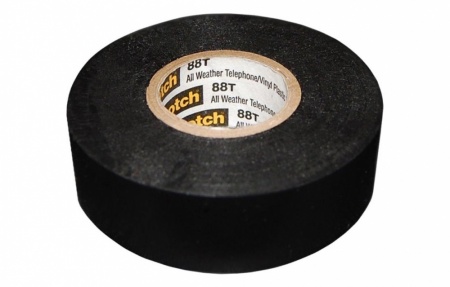 Скотч® 88Т лента виниловая, 19мм х 10.8м 3М (0.75X36 (3/4"X36')-0