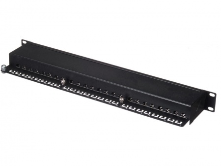 Патч-панель FTP, 19", 24 порта RJ45, cat.6, 1U, Dual Type, NETKO Expert CKC-1