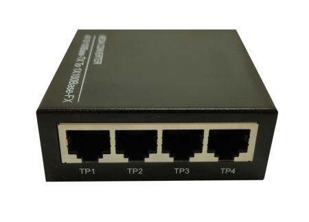 Медиаконвертер GIGALINK GL-MC-4UTPF-SC1F-18SM-1310-N-2