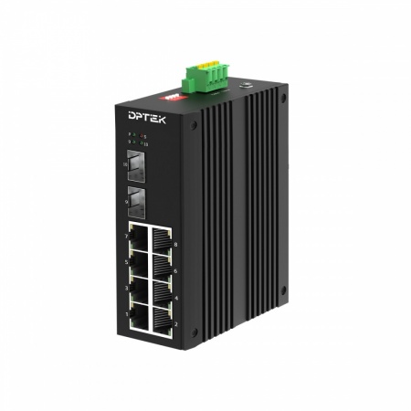 Коммутатор промышленный DPTEK DK3110I-8T2S-0