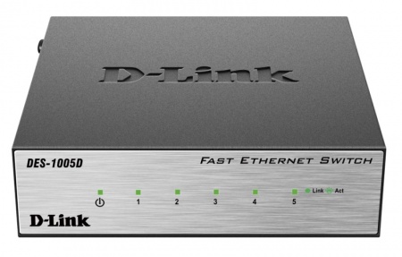 Коммутатор D-Link DES-1005D/O2B-0