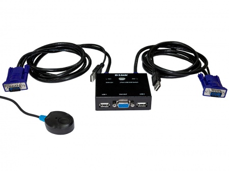 Переключатель KVM D-Link KVM-221-0