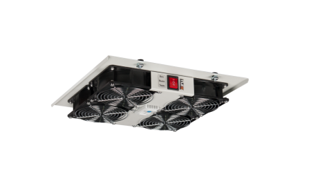 Вентиляторный блок TLK для шкафов TFI и TWI(от 450мм),4 вент,с терморегулятором,без шн.пит,RAL7035-0