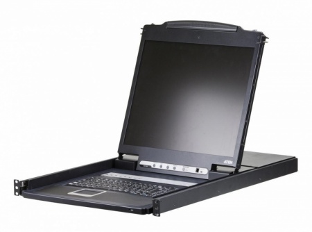 Консоль управления ATEN CL3100NX-ATA-RG без KVM-переключателя, VGA, PS/2-USB, Single Rail, ультракор-0