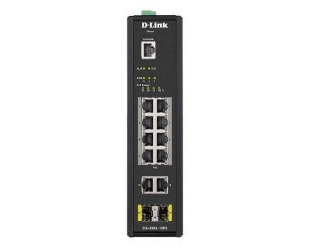 Промышленный коммутатор D-Link DIS-200G-12PS-0
