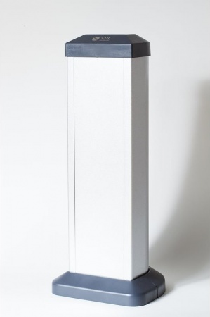 Колонна алюминиевая 330 мм, односторонняя, на 4 поста (45х45) SPL 400002-0