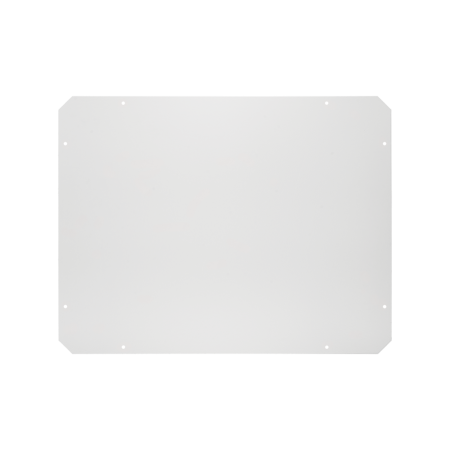 Заглушка проема вентиляторного блока TLK, сплошная, 490х380х1мм, RAL 7035-0