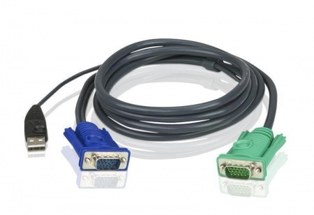 Кабель KVM ATEN 2L-5203U, USB KVM Cable-0