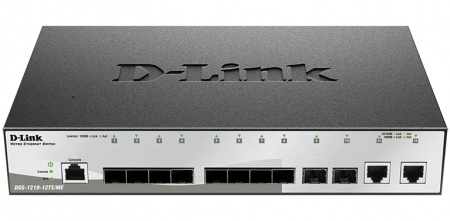 Коммутатор D-Link DGS-1210-12TS/ME/B1A-0