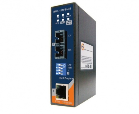 Промышленный медиаконвертер Oring IMC-111FB-SS-SC-0