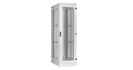 Напольный шкаф Classic 19",42U,перфорированные двери и стенки, 600х2060х1000, RAL7035-0