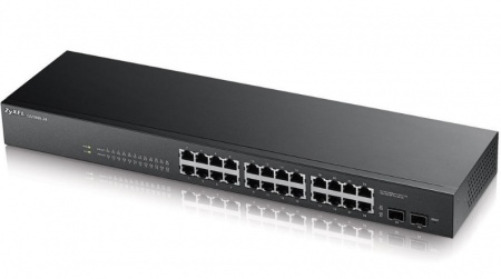 Коммутатор Zyxel GS1900-24, 24xGE, 2xSFP-0